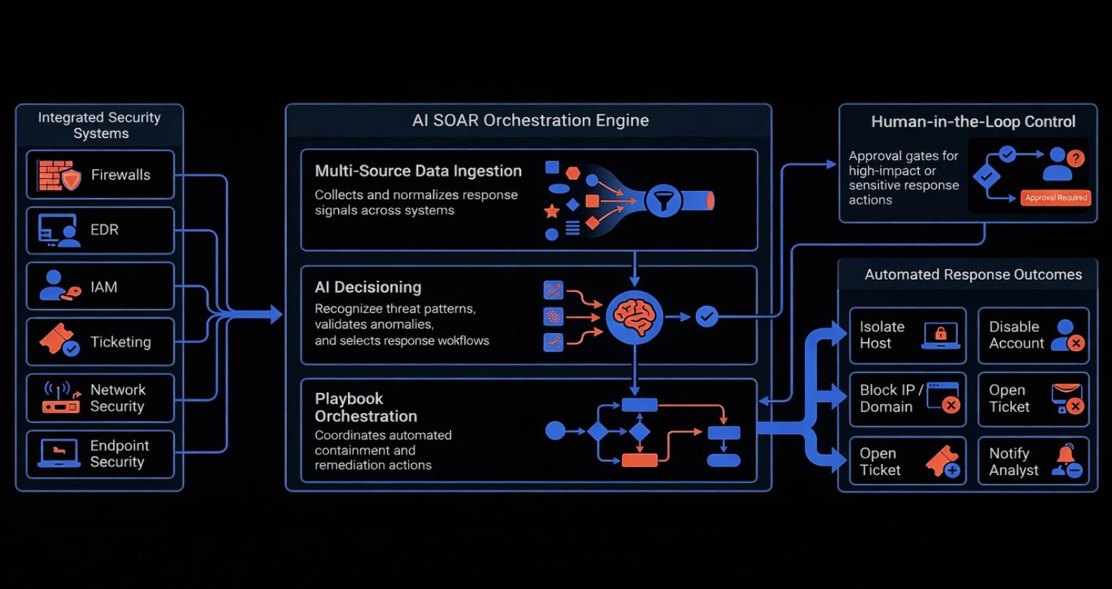 Automated Response with Built-in SOAR